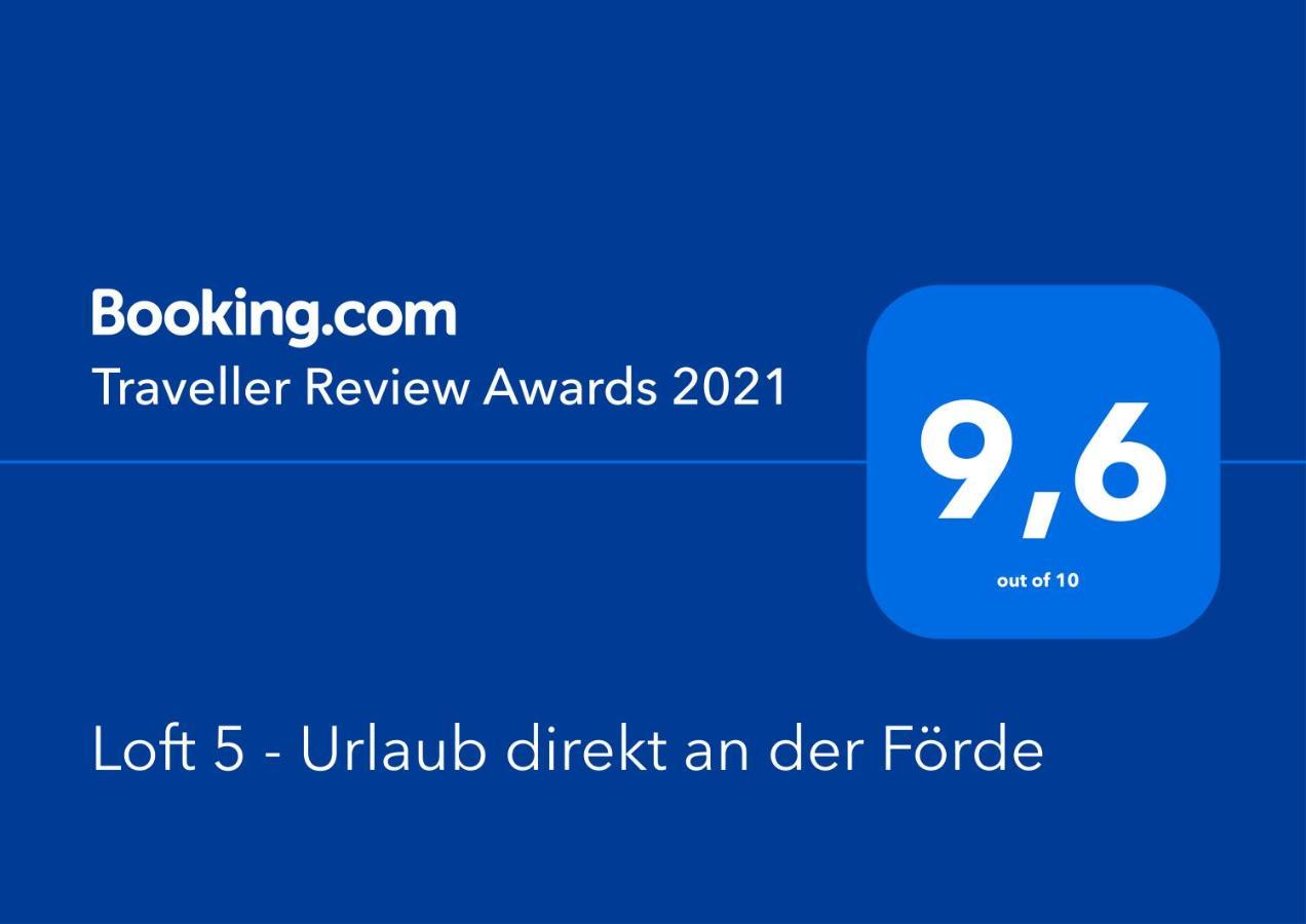 플렌스부르크 Loft 5 - Urlaub Direkt An Der Foerde 아파트 외부 사진